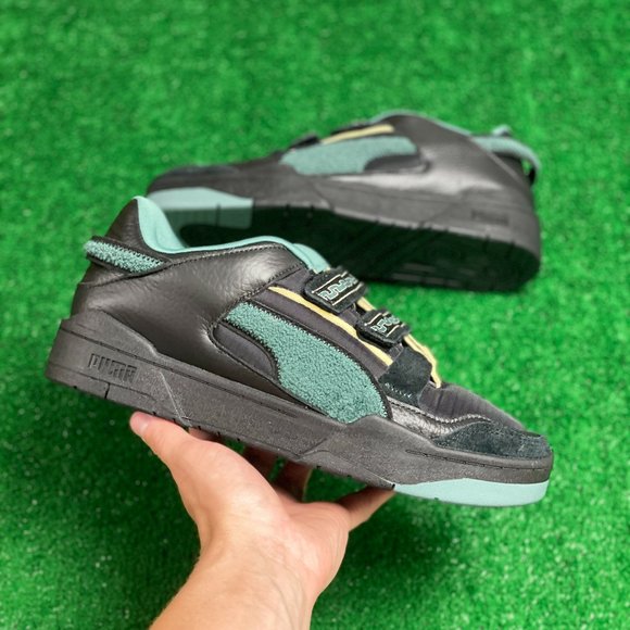 Puma X Market Slipstream Low Mens Casual Shoes Black 385592-02 NEW Multi Sz - Picture 1 of 9